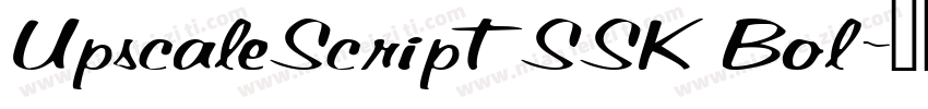 UpscaleScriptSSK Bol字体转换